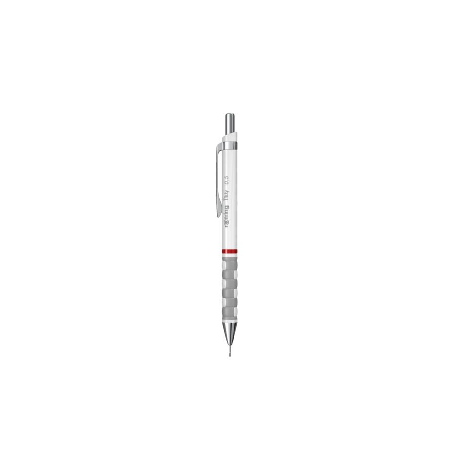 Feinminenstift Tikky ReDesign - 0,5 mm, HB, weiß