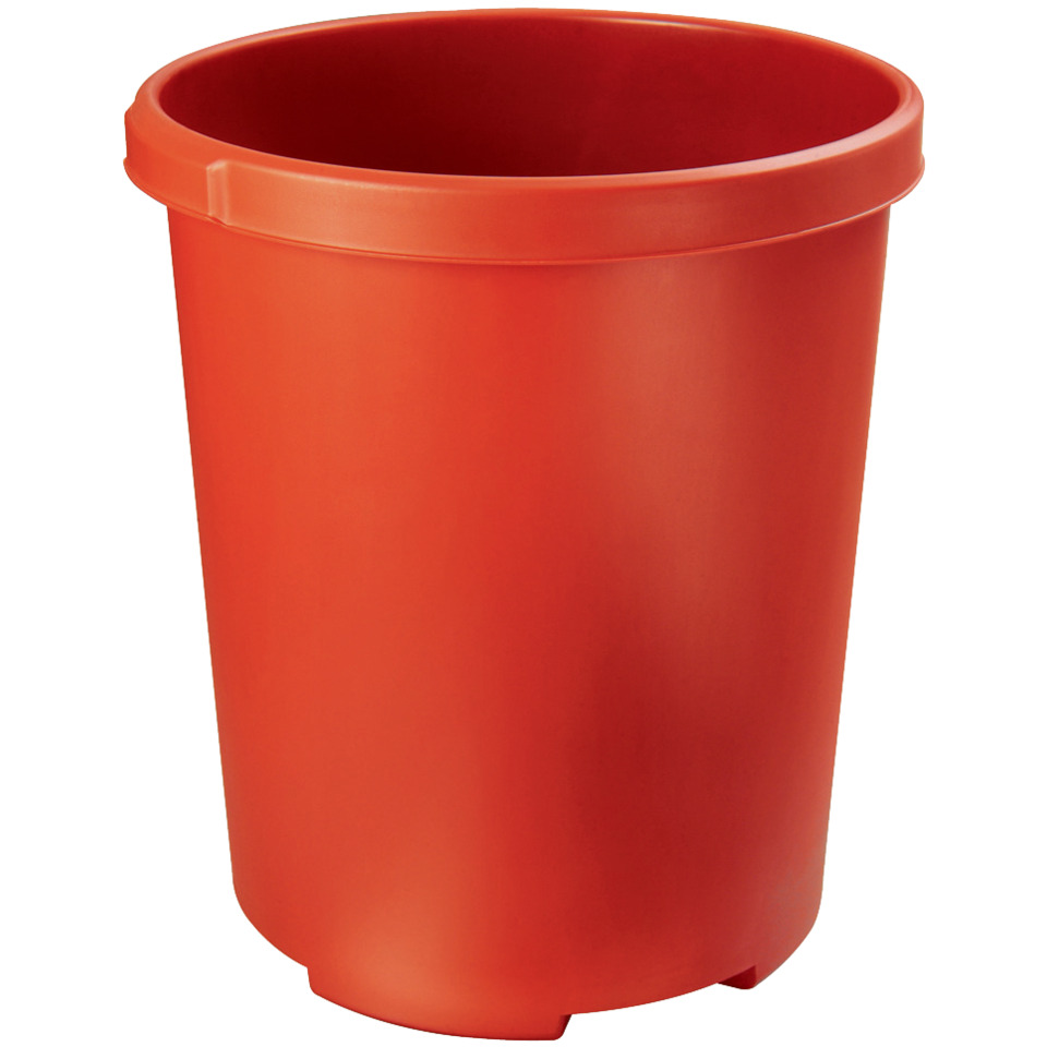 Großpapierkorb KLASSIK XXL - 50 Liter, rund, extra stabil, rot