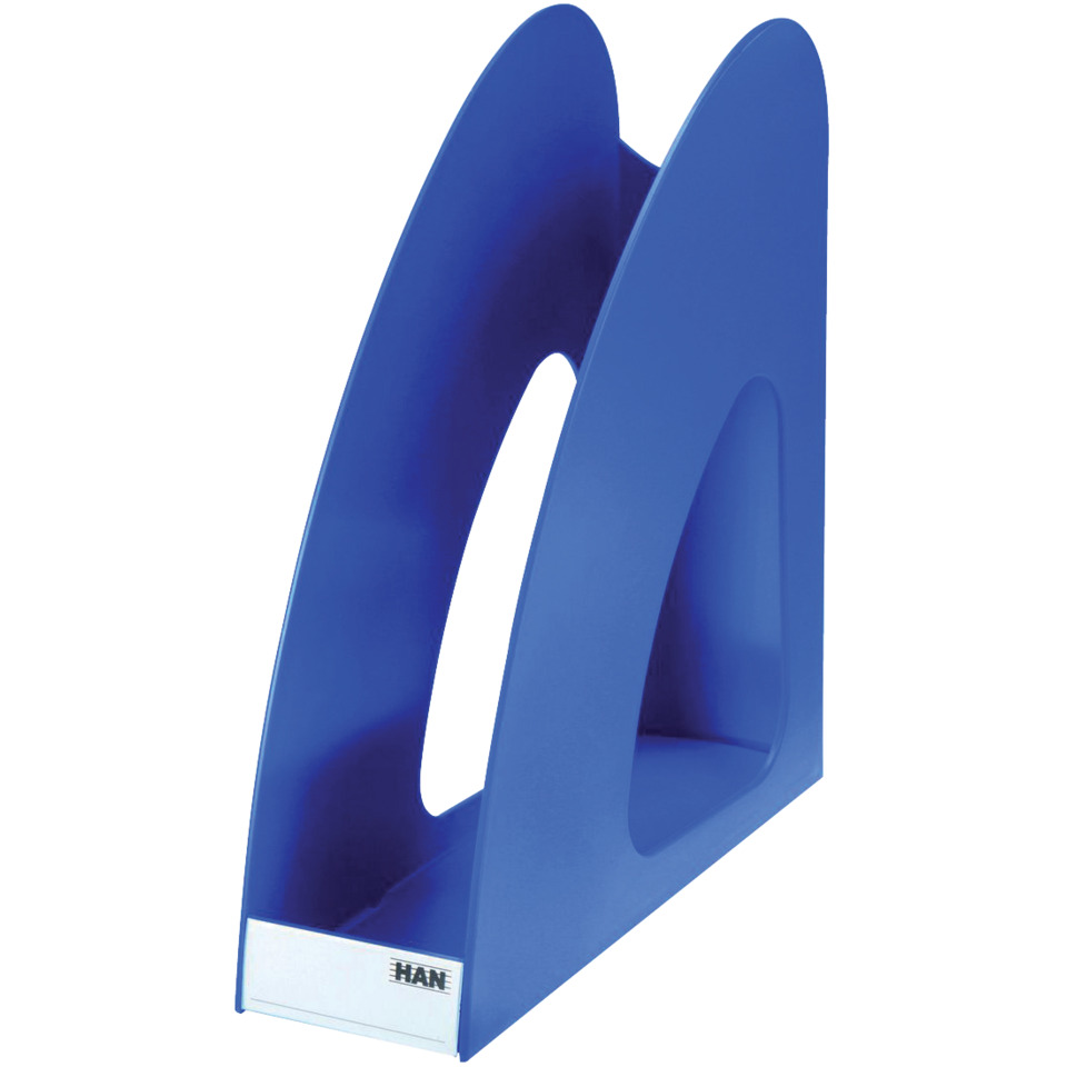 Stehsammler TWIN - DIN A4/C4, standfest, modern, blau