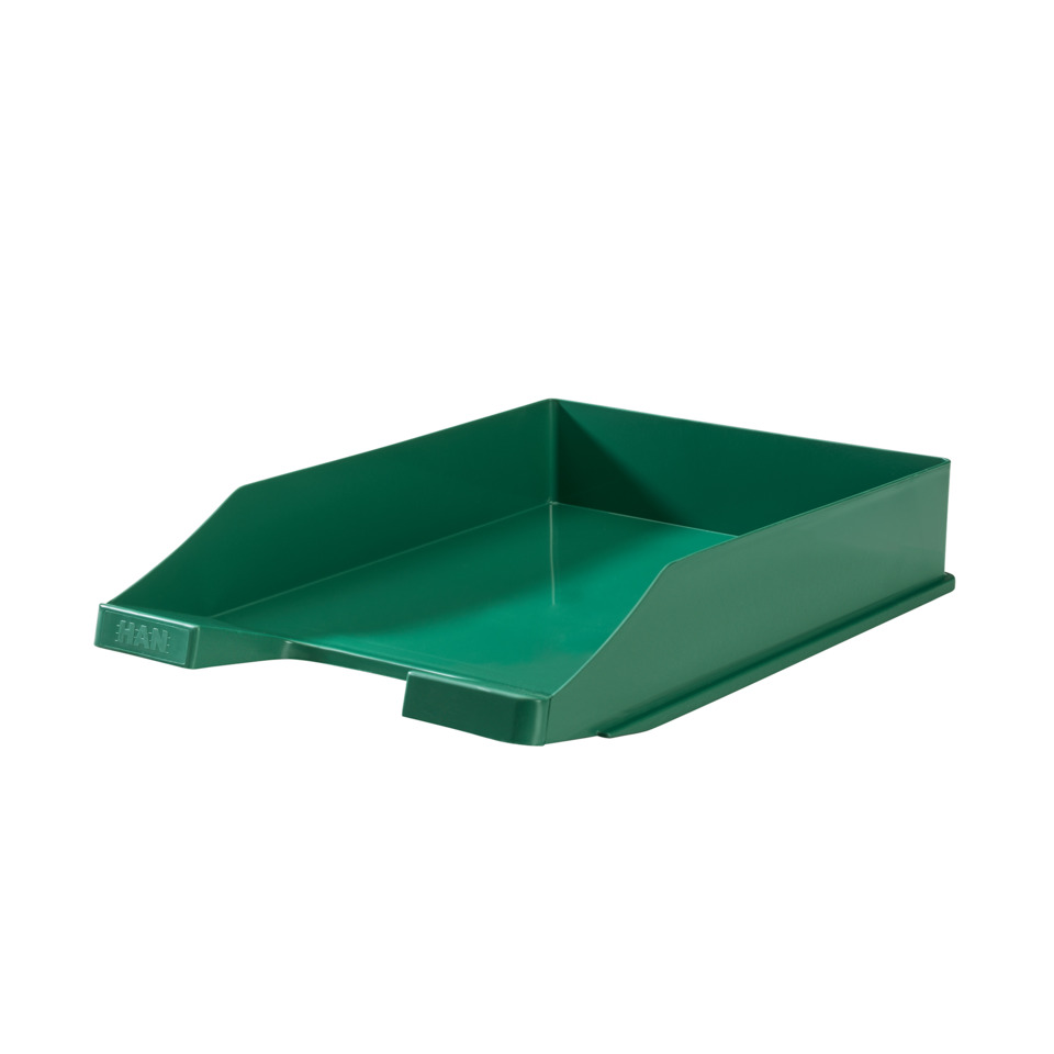 Briefablage KLASSIK KARMA - A4/C4, Recyclingmaterial, öko-grün