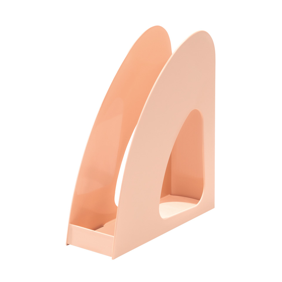 Stehsammler Re-LOOP - A4/C4, stabil, pastellorange