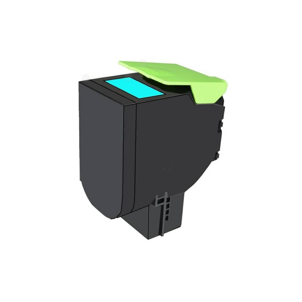 Original Lexmark Toner-Kit cyan Projekt (0070C2HCE,070C2HCE,70C2HCE,702HC,NO702HC)