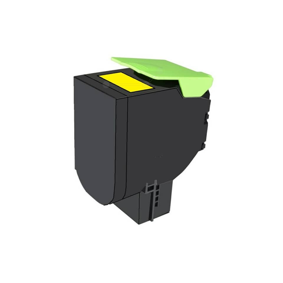 Original Lexmark Toner-Kit gelb Projekt (0070C2HYE,070C2HYE,70C2HYE,702HY,NO702HY)