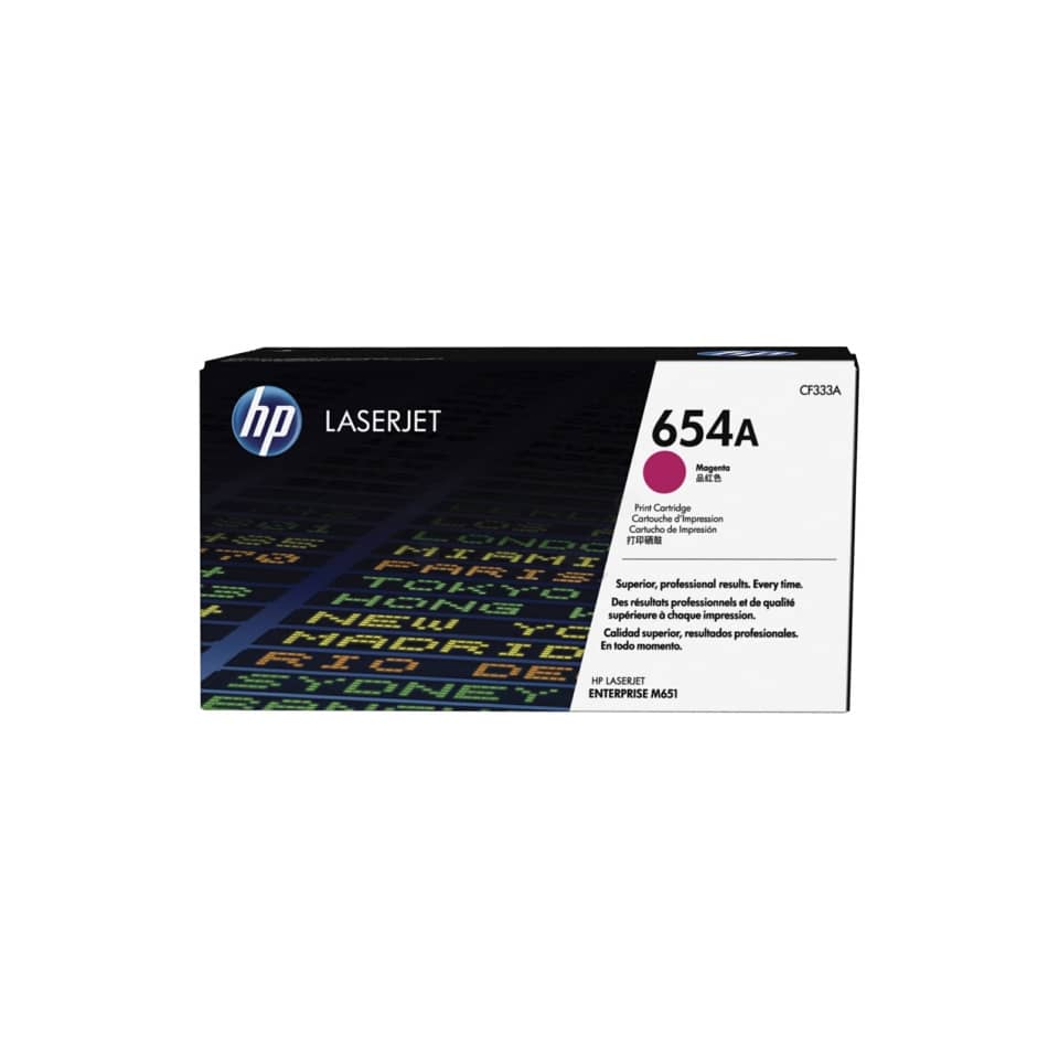Original HP Tonerkartusche magenta (CF333A,654A,654AM,654AMAGENTA,NO654A,NO654AM,NO654AMAGENTA)