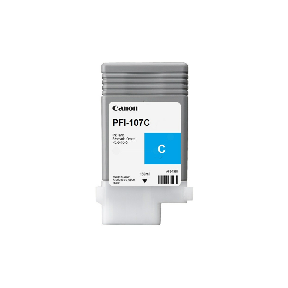 Original Canon Tintenpatrone cyan (6706B001,6706B001AA,PFI-107C)