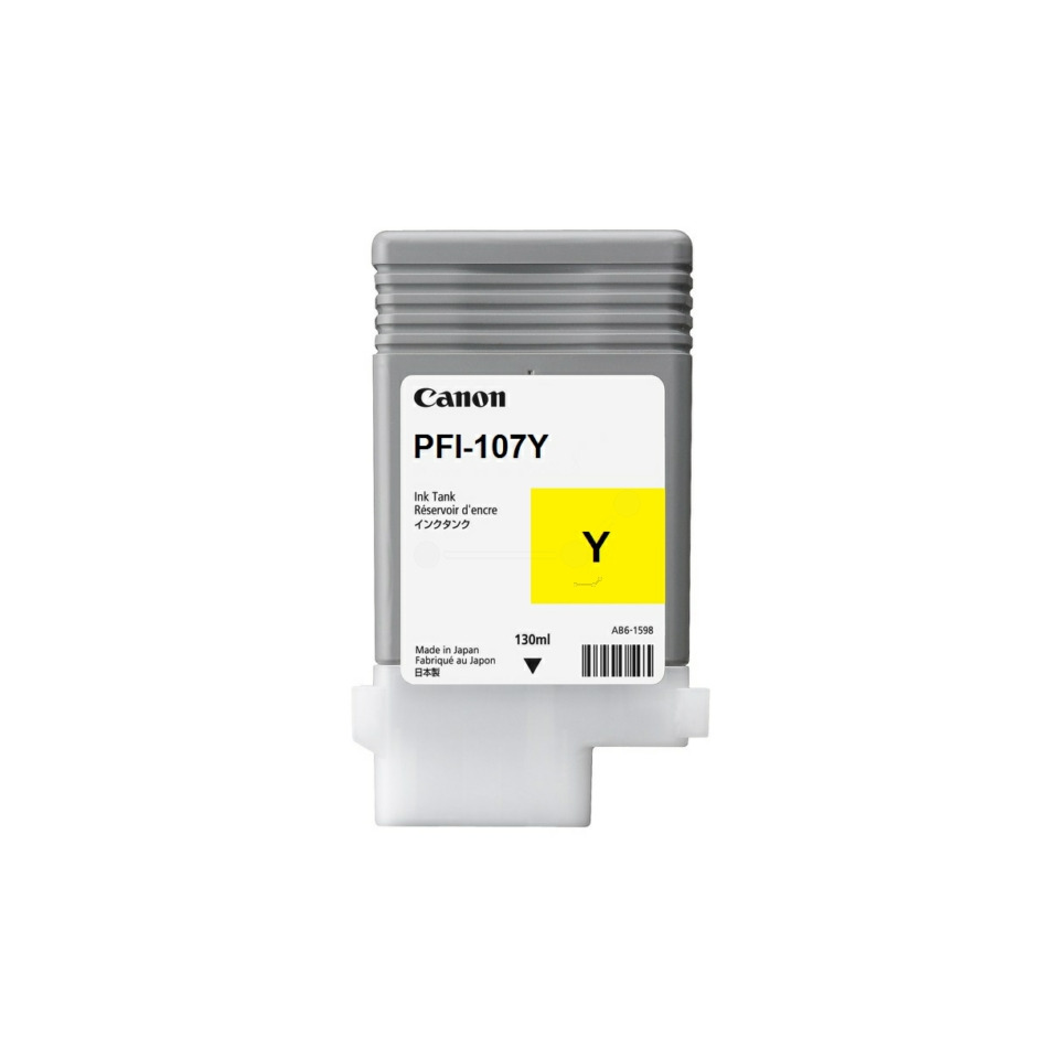 Original Canon Tintenpatrone gelb (6708B001,6708B001AA,PFI-107Y)