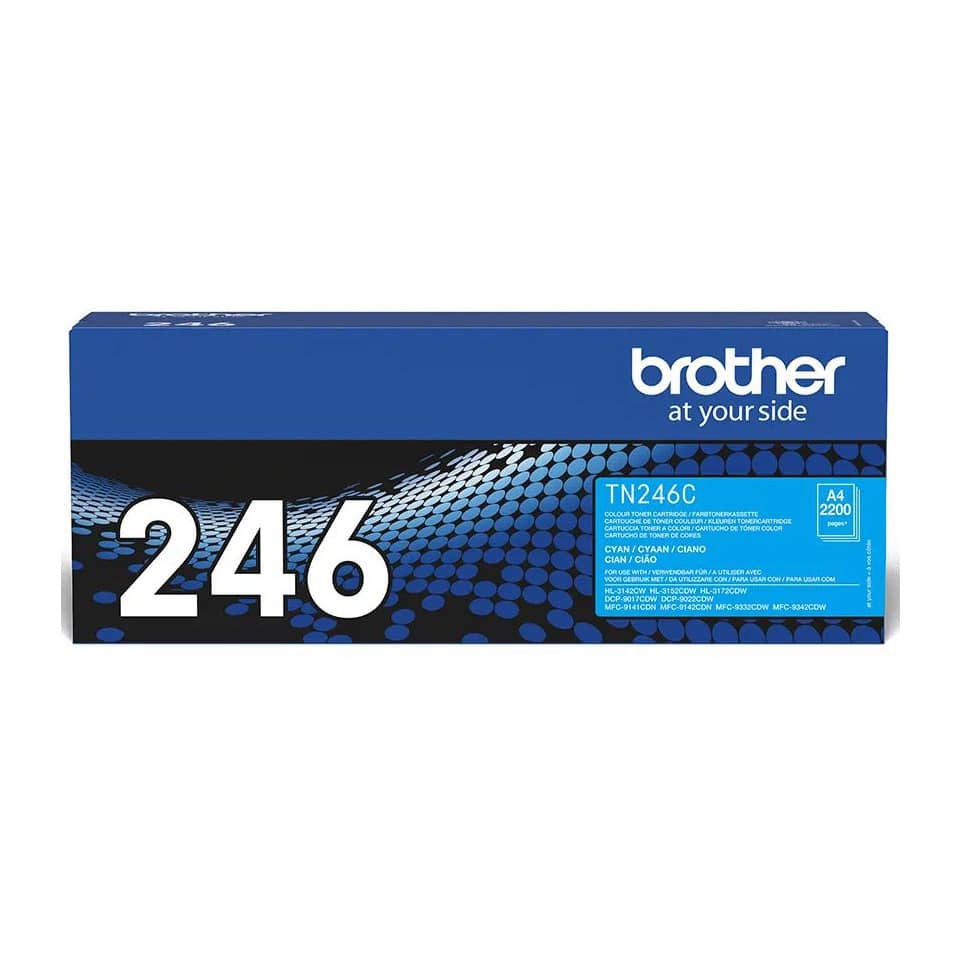 Original Brother Toner-Kit cyan (TN-246C)