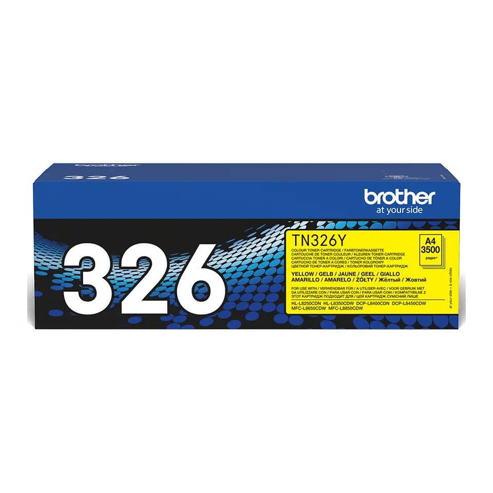 Original Brother Toner-Kit gelb High-Capacity (TN-326Y)