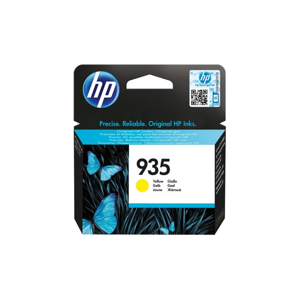 Original HP Tintenpatrone gelb (C2P22AE,C2P22AE#ACU,C2P22AE#BGX,C2P22AE#BGY,935,935Y,935YELLOW,NO935,NO935Y,NO935YELLOW)