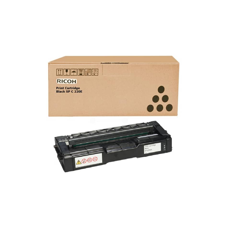 Original Ricoh Toner schwarz (407543)