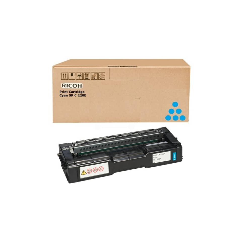 Original Ricoh Toner cyan (407544)