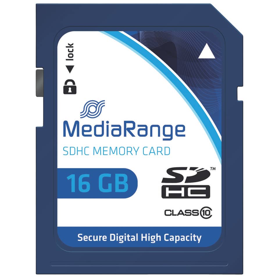 SDHC Speicherkarte, Klasse 10, 16GB