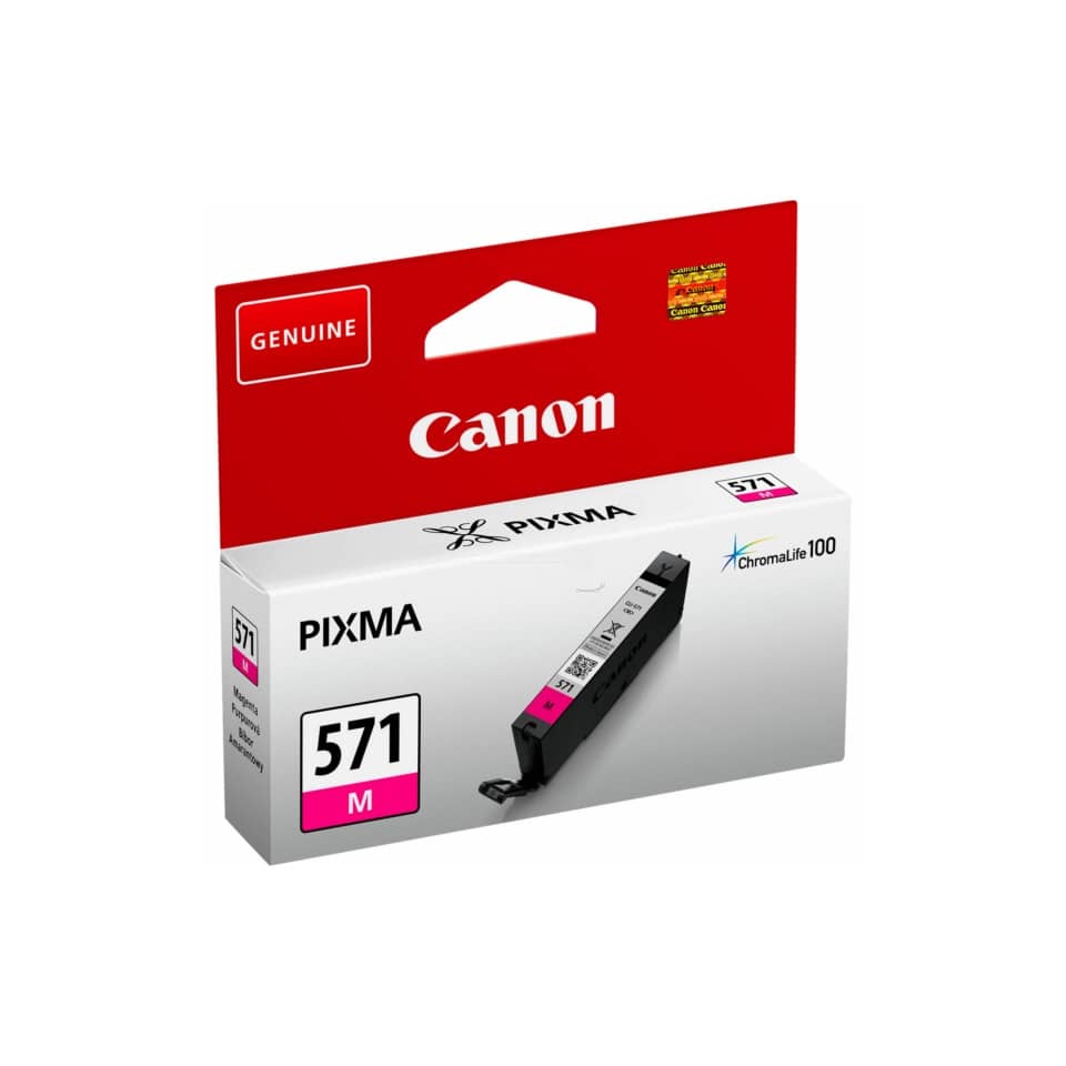 Original Canon Tintenpatrone magenta (0387C001,0387C001AA,387C001,387C001AA,CLI-571M)