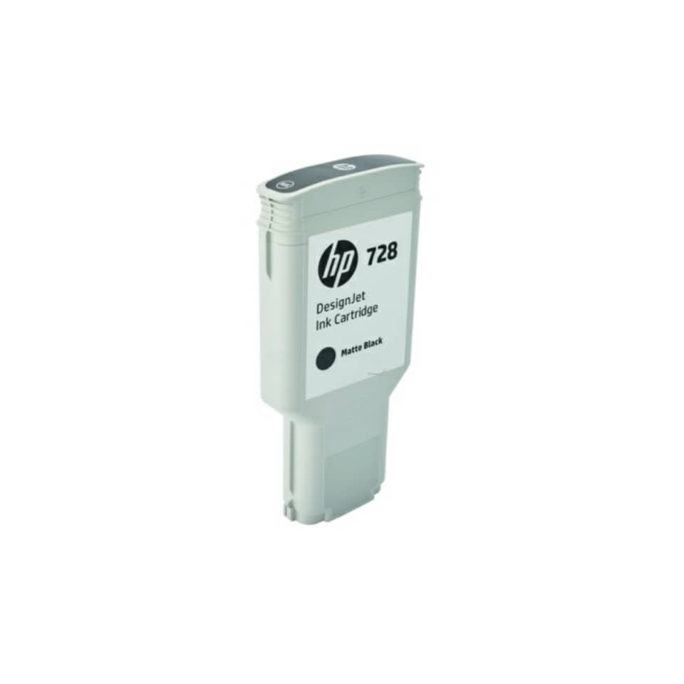 Original HP Tintenpatrone schwarz matt (F9J68A,728,NO728)