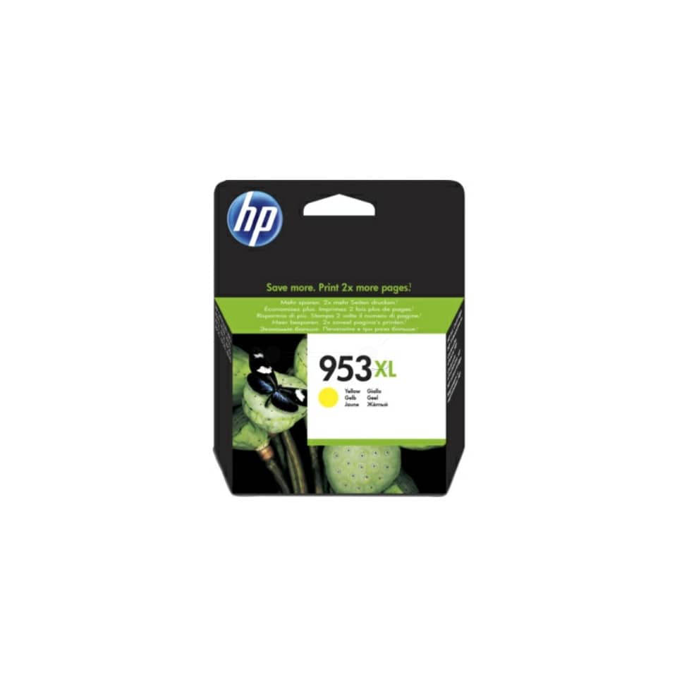 Original HP Tintenpatrone gelb High-Capacity (F6U18AE,F6U18AE#BGX,F6U18AE#BGY,953XL,953XLY,953XLYELLOW,NO953XL,NO953XLY,NO953XLYELLOW)