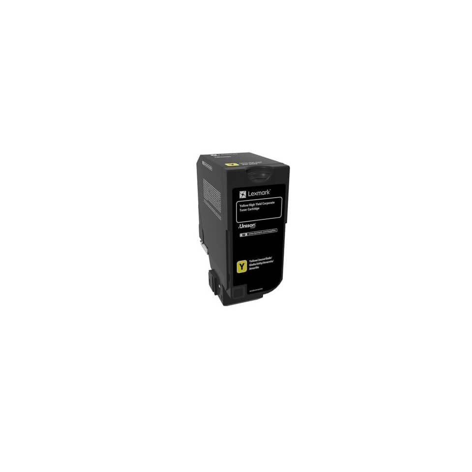 Original Lexmark Toner-Kit gelb return program Projekt (0084C2HYE,084C2HYE,84C2HYE)