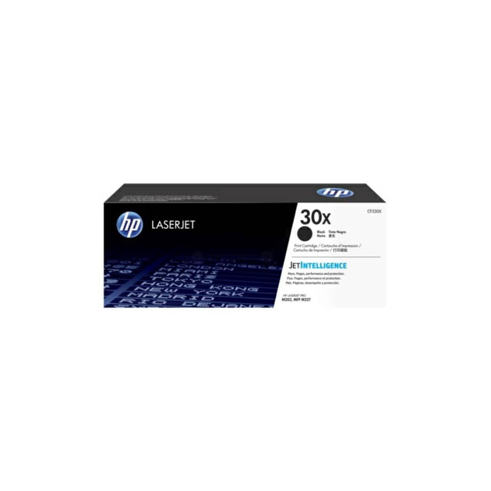 Original HP Toner-Kit (CF230X,30X,30XBK,30XBLACK,NO30X,NO30XBK,NO30XBLACK)