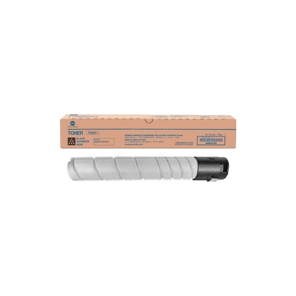 Original Konica Minolta Toner schwarz (A8DA150,TN-324K)