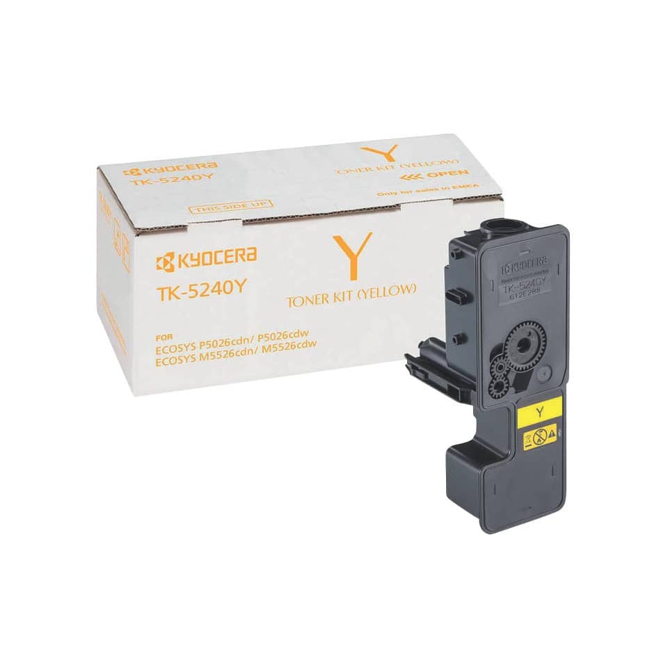 Original Kyocera Toner-Kit gelb (02R7ANL0,1T02R7ANL0,2R7ANL0,TK-5240Y)