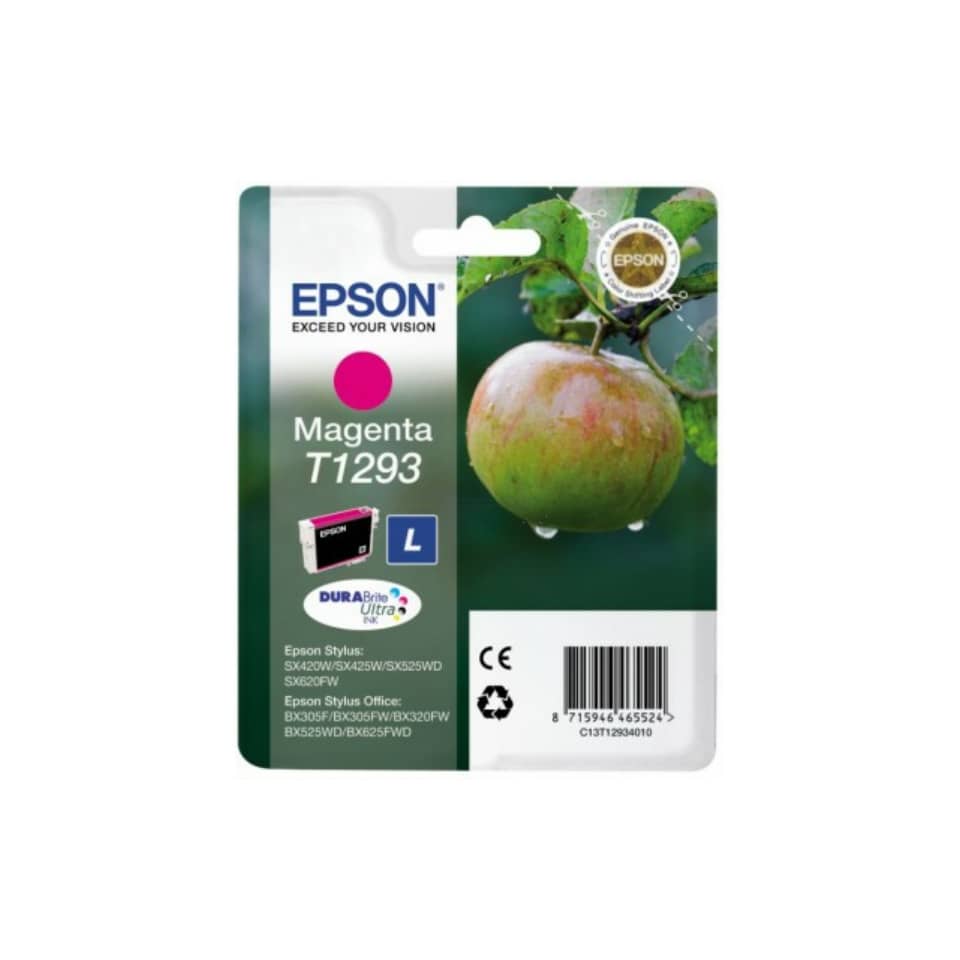 Original Epson Tintenpatrone magenta (C13T12934012,T1293,T12934012)
