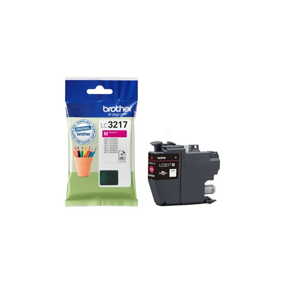 Original Brother Tintenpatrone magenta (LC-3217M)