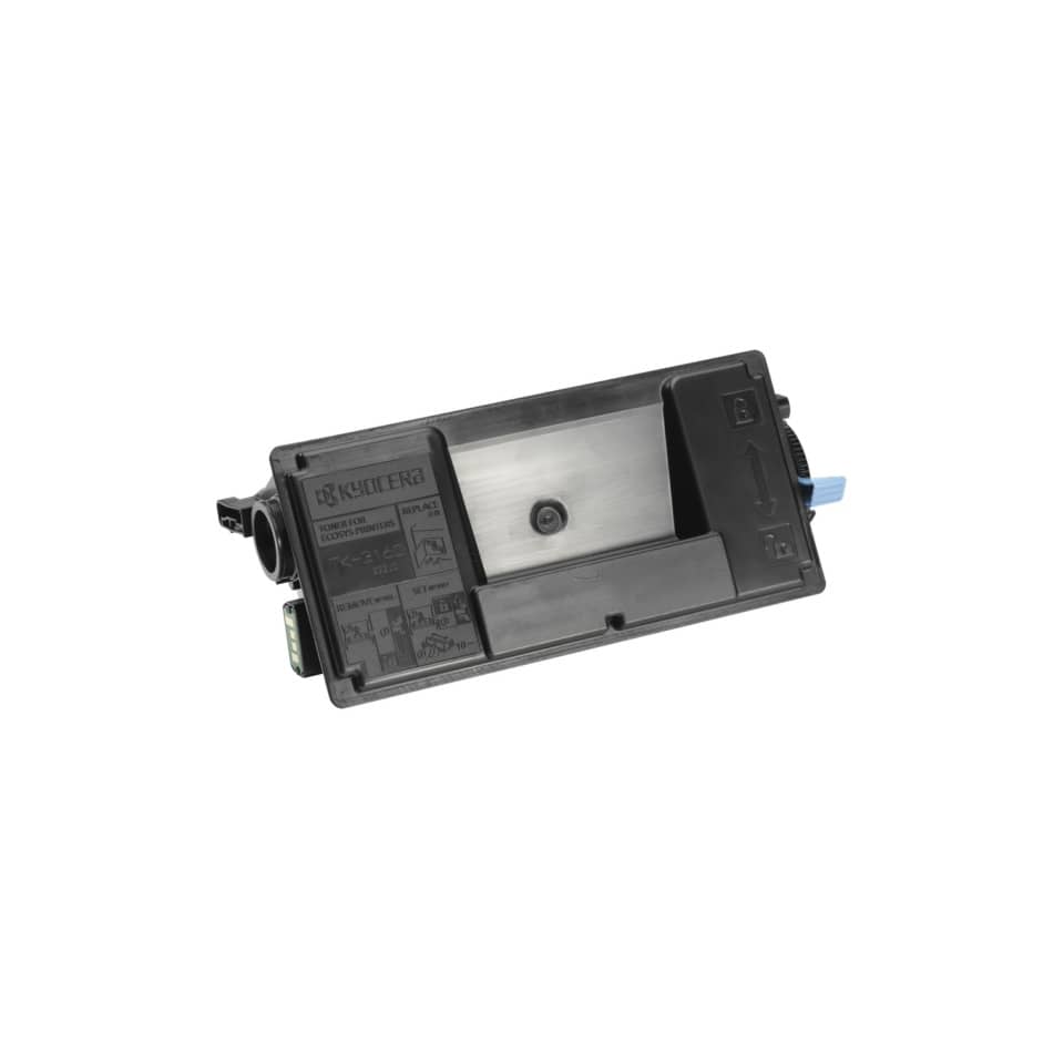 Original Kyocera Toner-Kit + Resttonerbehälter (02T90NL0,1T02T90NL0,1T02T90NL1,1T02T90NLC,2T90NL0,TK-3160)