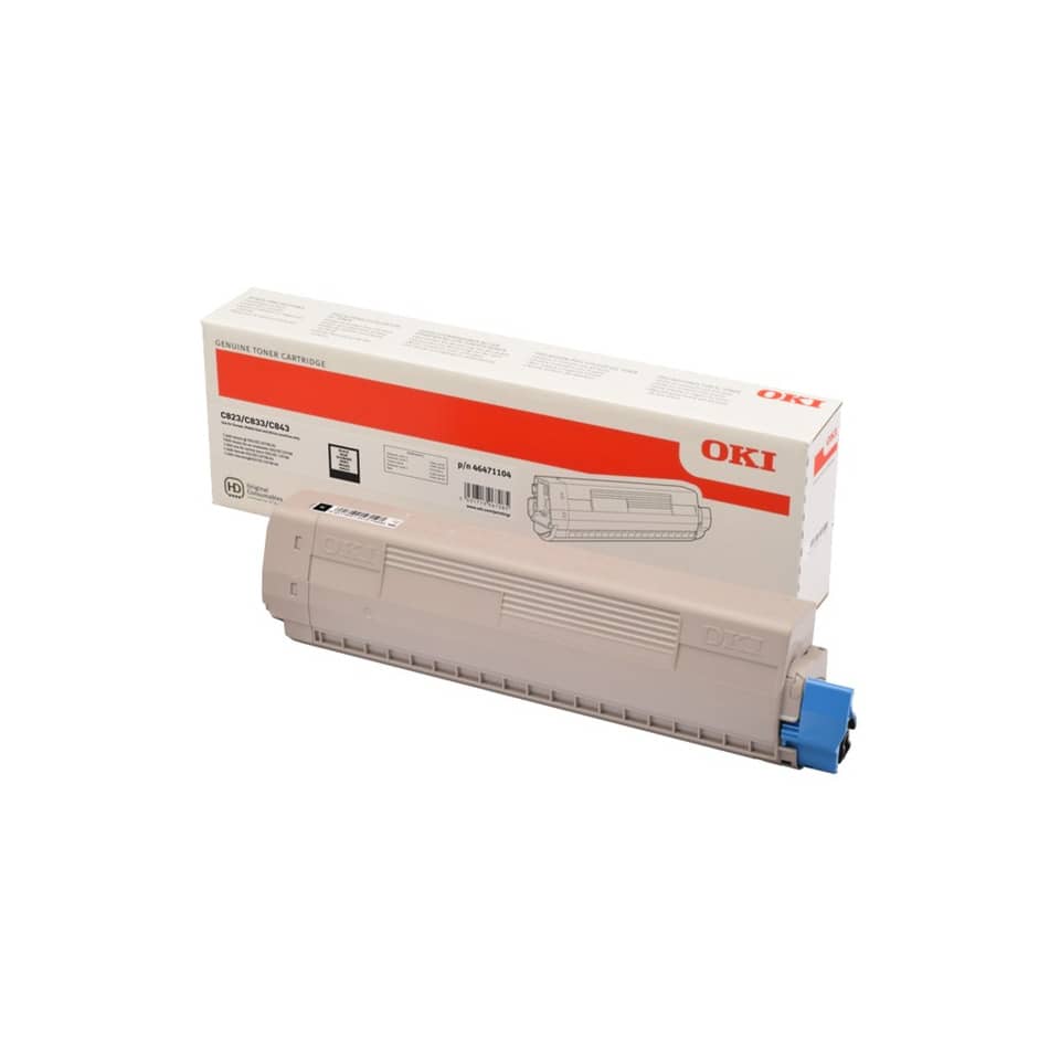 Original OKI Toner-Kit schwarz (46471104)