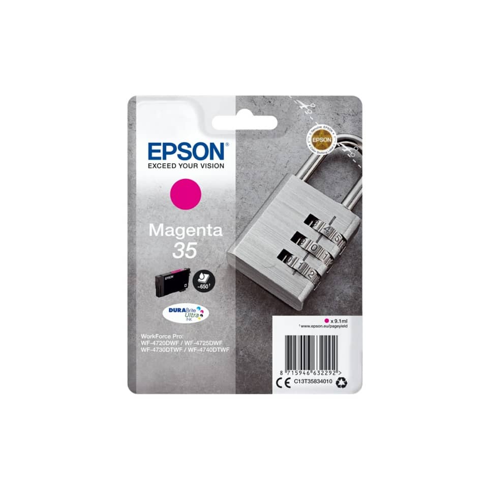 Original Epson Tintenpatrone magenta (C13T35834010,T358340,35,T3583,T35834010)
