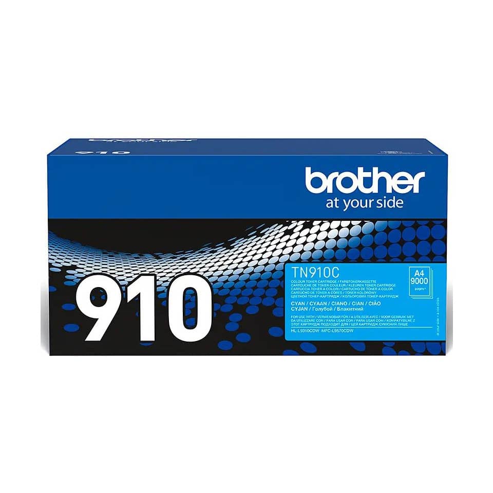 Original Brother Toner-Kit cyan (TN-910C)
