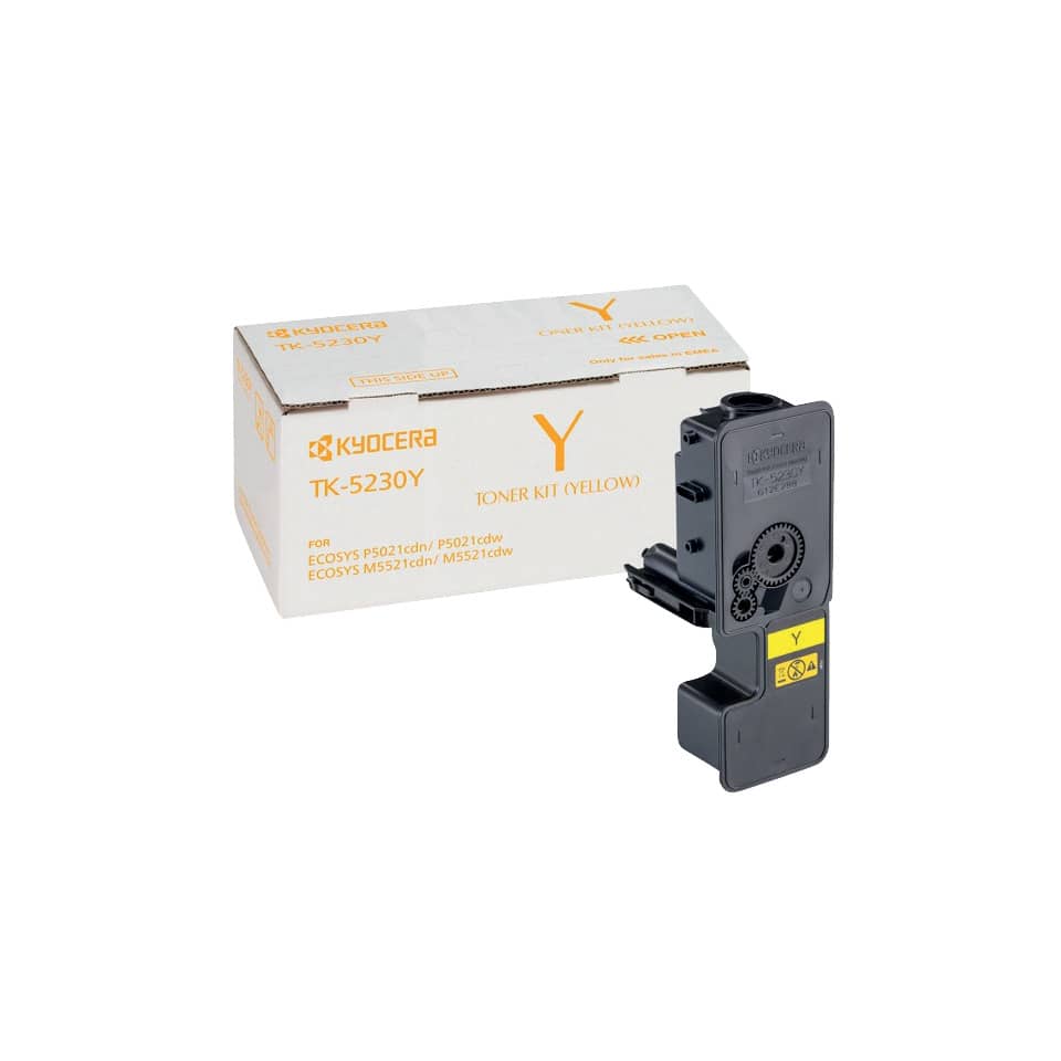Original Kyocera Toner-Kit gelb (02R9ANL0,1T02R9ANL0,2R9ANL0,TK-5230Y)