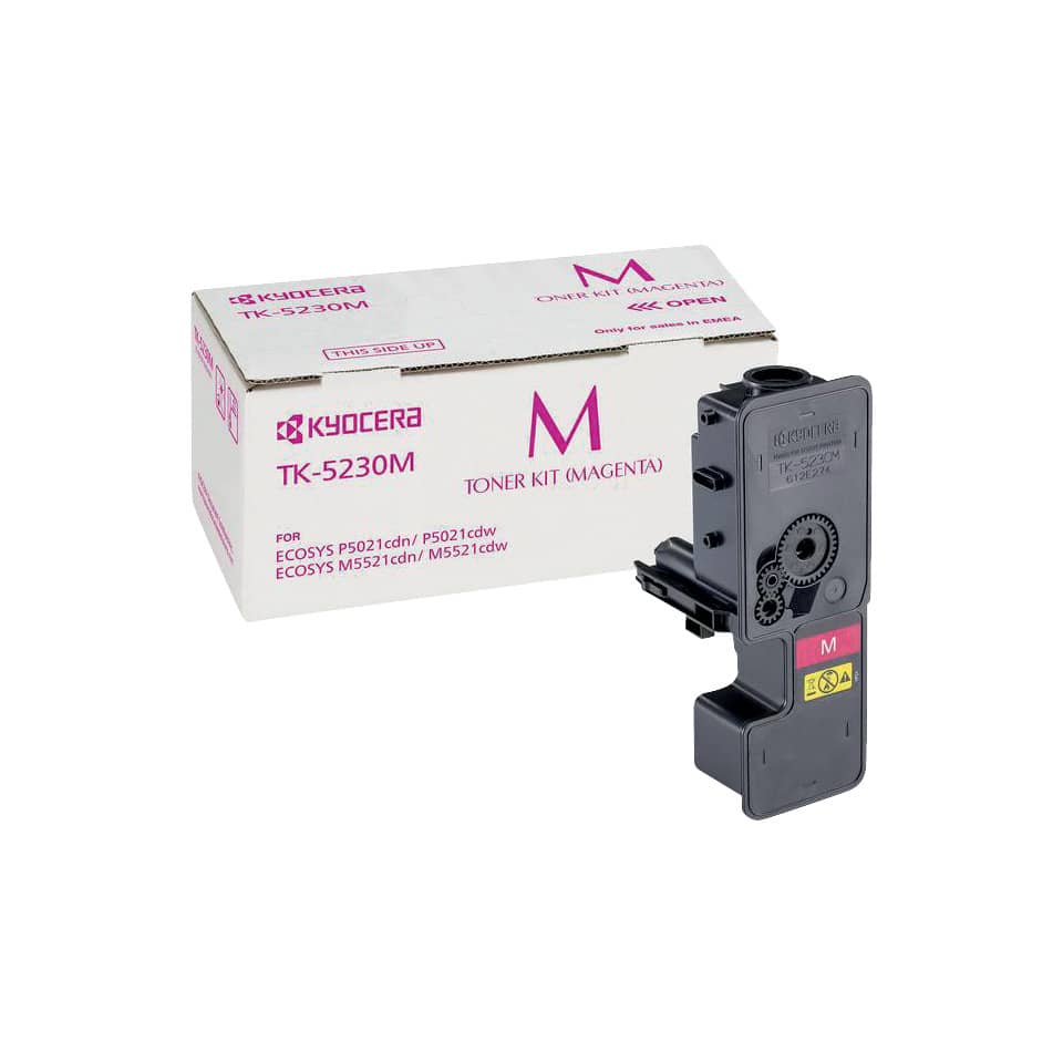 Original Kyocera Toner-Kit magenta (02R9BNL0,1T02R9BNL0,2R9BNL0,TK-5230M)