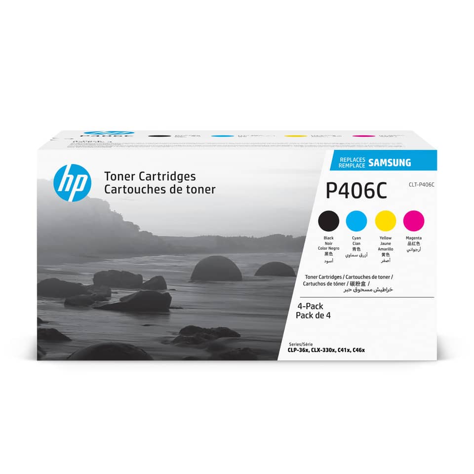 Original HP Toner Value-Kit (Bk,C,M,Y) (SU375A,CLT-P406C,NOCLT-P406C)