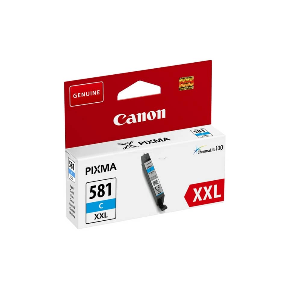 Original Canon Tintenpatrone cyan extra High-Capacity (1995C001,1995C001AA,CLI-581CXXL)