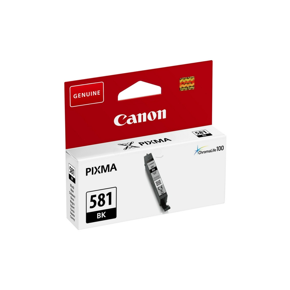 Original Canon Tintenpatrone schwarz (2106C001,2106C001AA,CLI-581BK)