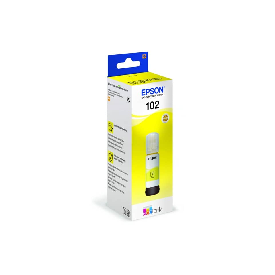 Original Epson Tintenflasche gelb (C13T03R440,102,T03R4,T03R440)