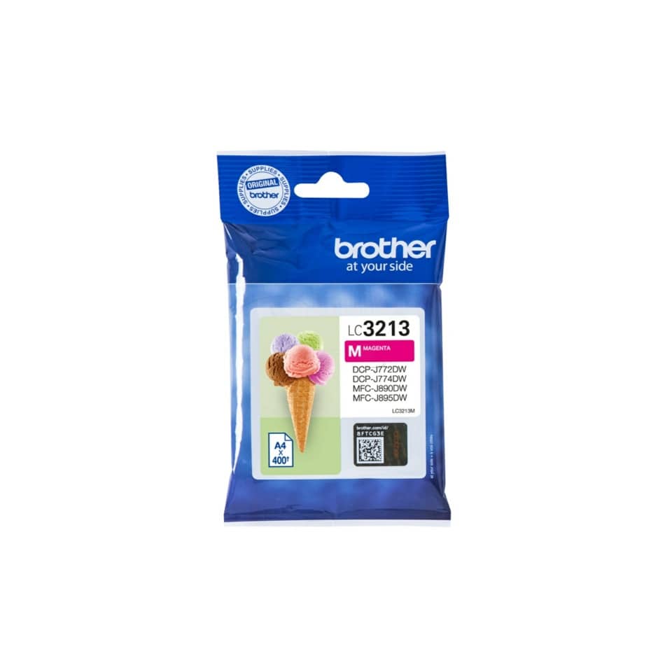 Original Brother Tintenpatrone magenta (LC-3213M)