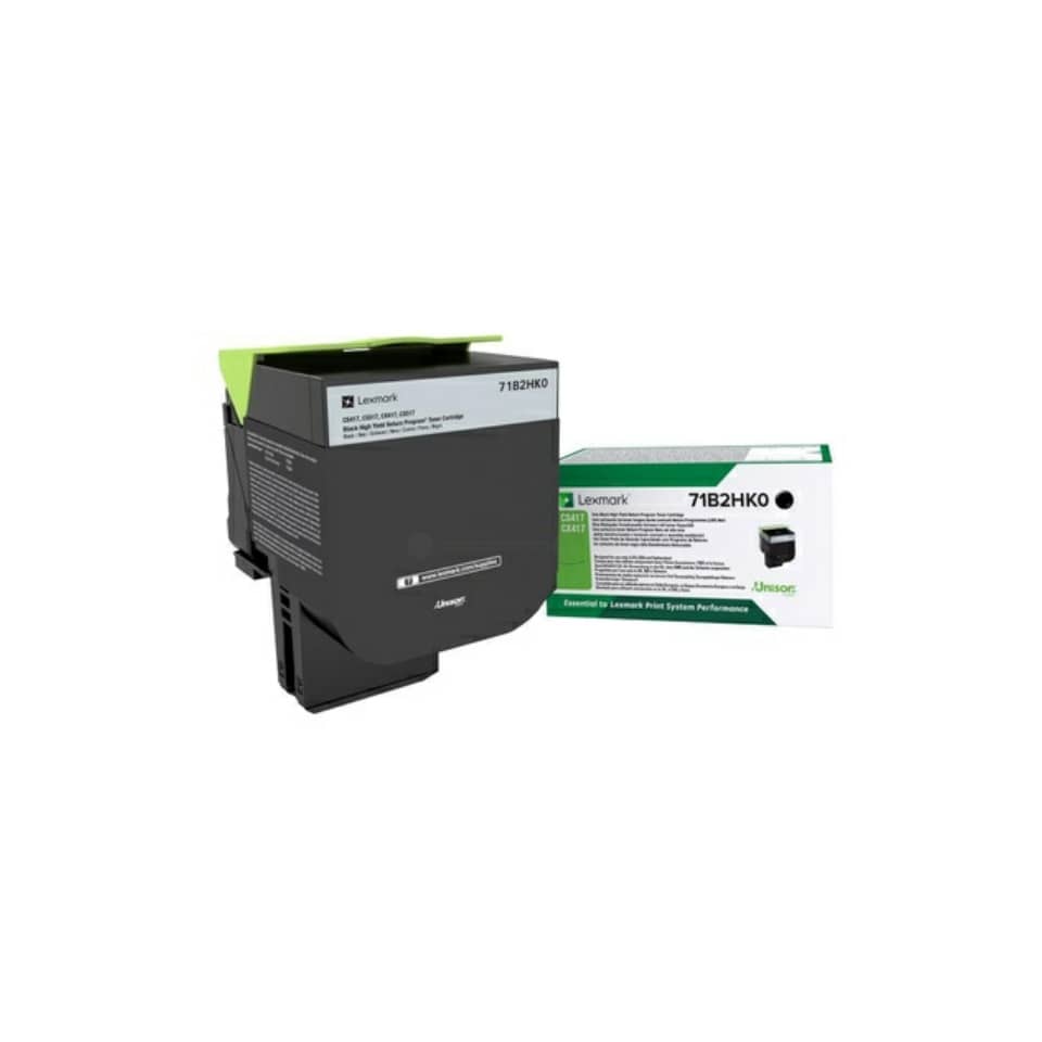 Original Lexmark Toner-Kit schwarz return program (0071B2HK0,071B2HK0,71B2HK0)