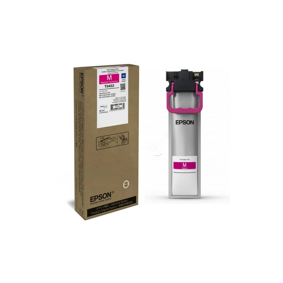 Original Epson Tintenpatrone magenta High-Capacity (C13T945340,T9453,T945340)