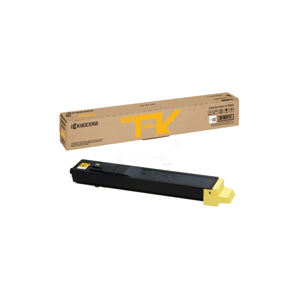Original Kyocera Toner-Kit gelb (02P3ANL0,0T2P3ANL,1T02P3ANL0,2P3ANL0,T2P3ANL,TK-8115Y)