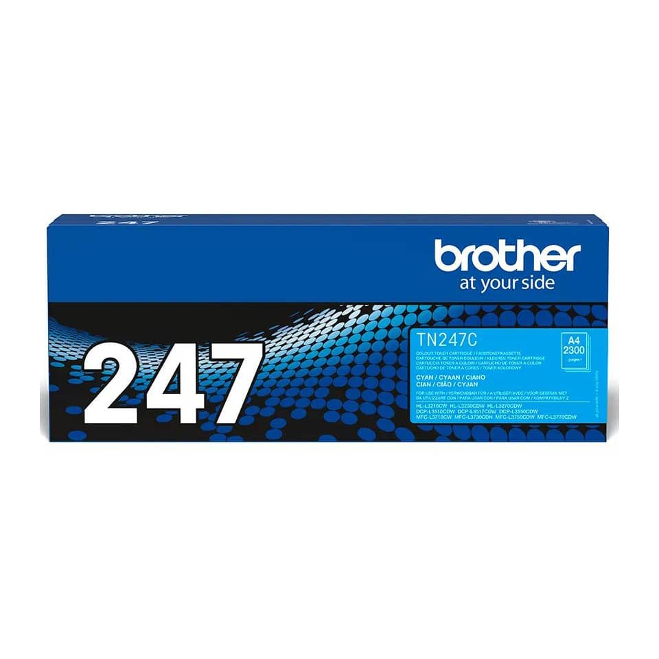 Original Brother Toner-Kit cyan High-Capacity (TN-247C)