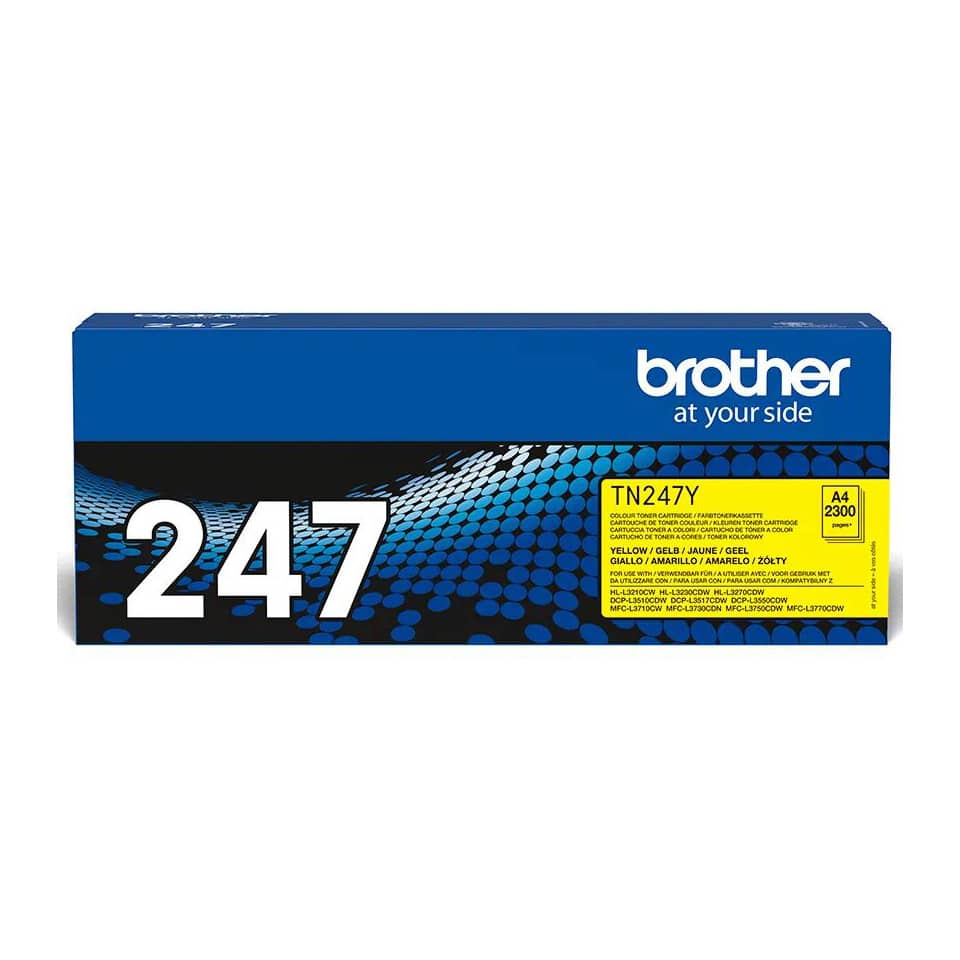 Original Brother Toner-Kit gelb High-Capacity (TN-247Y)