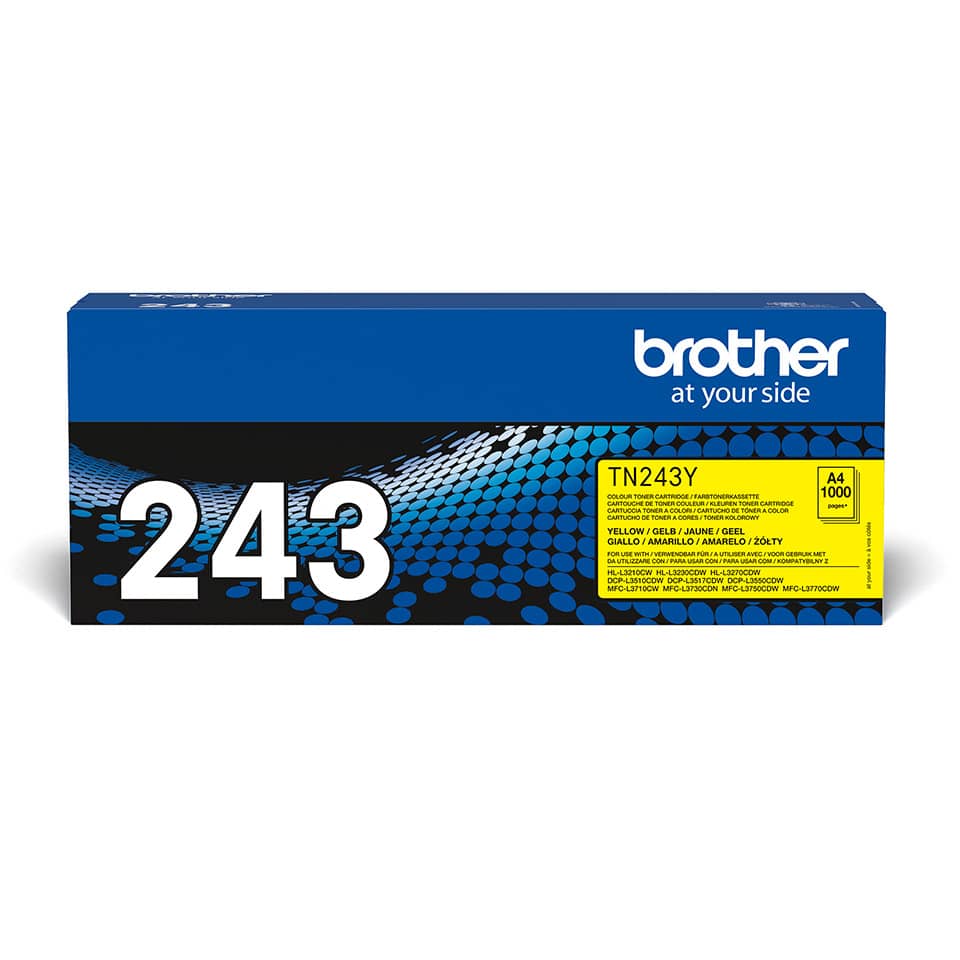 Original Brother Toner-Kit gelb (TN-243Y)