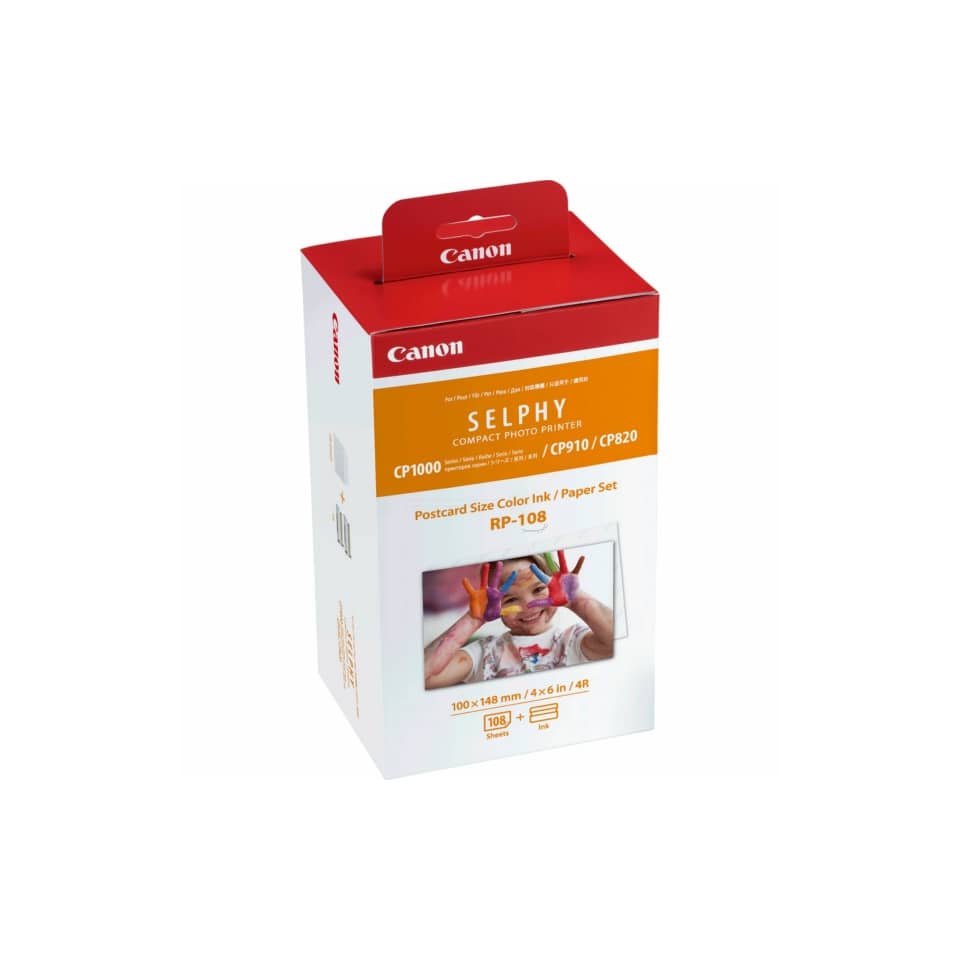 Original Canon Fotokartusche color + Papier 100x148 mm (8568B001,8568B001AA,RP-108)
