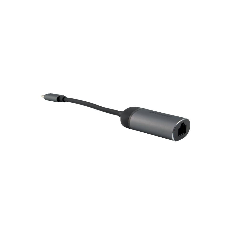 USB-C auf Gigabit Ethernet Adapter - Netzwerkadapter um Geräte per Kabel mit einem Netzwerk zu verbinden, inkl. 10 cm USB-C-Kabel