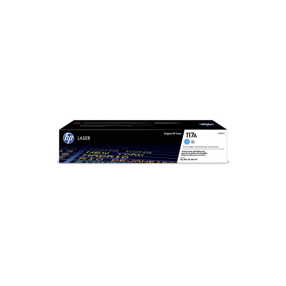 Original HP Toner-Kit cyan (W2071A,117A,117AC,117ACYAN,NO117A,NO117AC,NO117ACYAN)