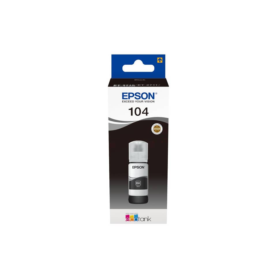 Original Epson Tintenflasche schwarz (C13T00P140,104,T00P1,T00P140)