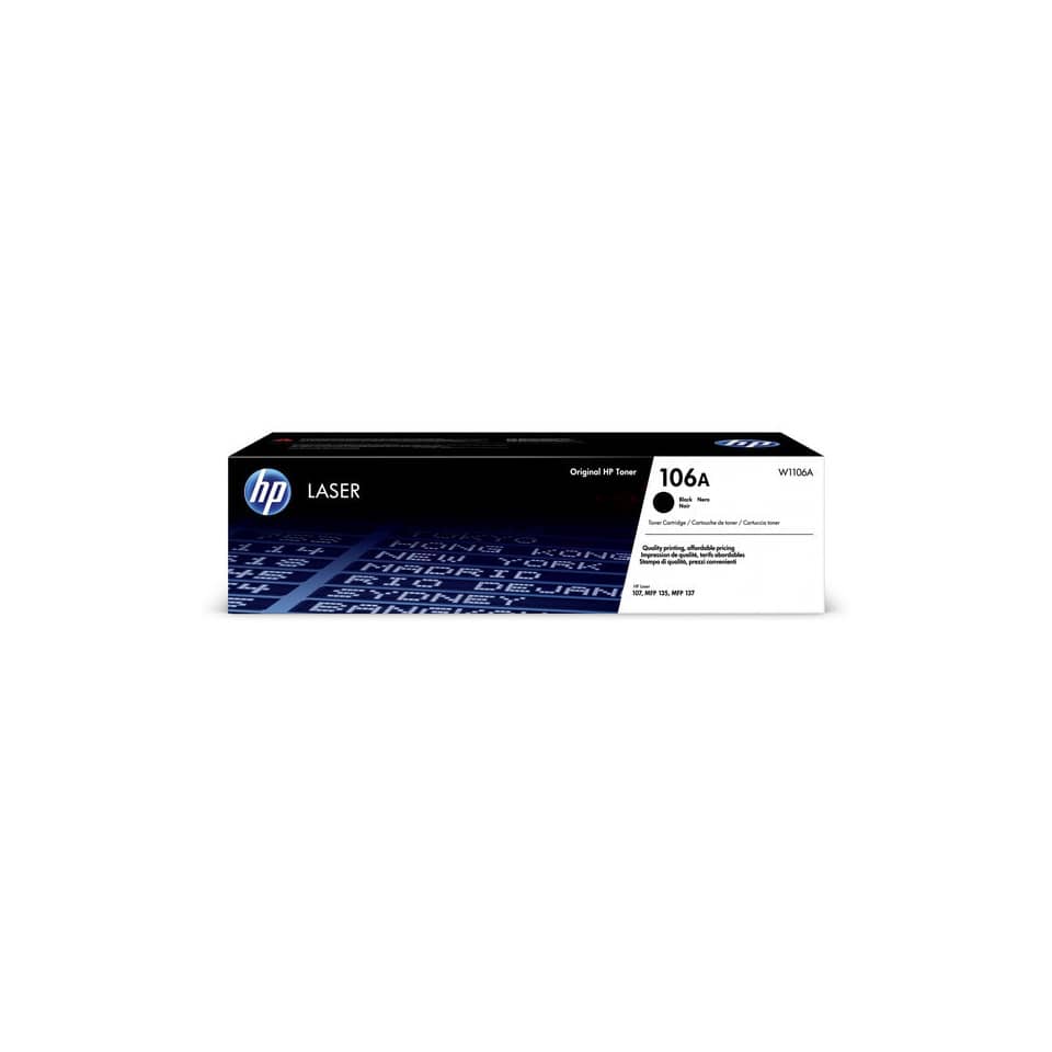 Original HP Tonerkartusche (W1106A,106A,106ABK,106ABLACK,NO106A,NO106ABK,NO106ABLACK)