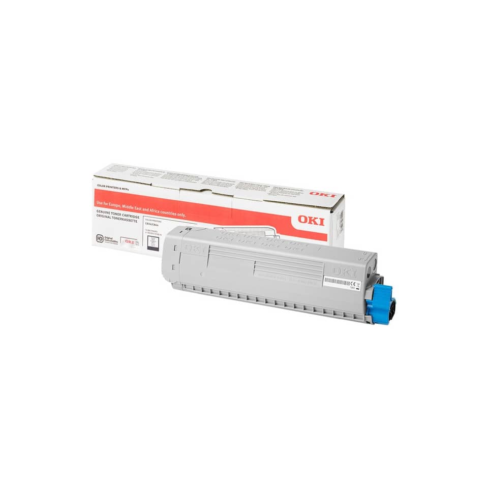 Original OKI Toner-Kit schwarz (46861308)