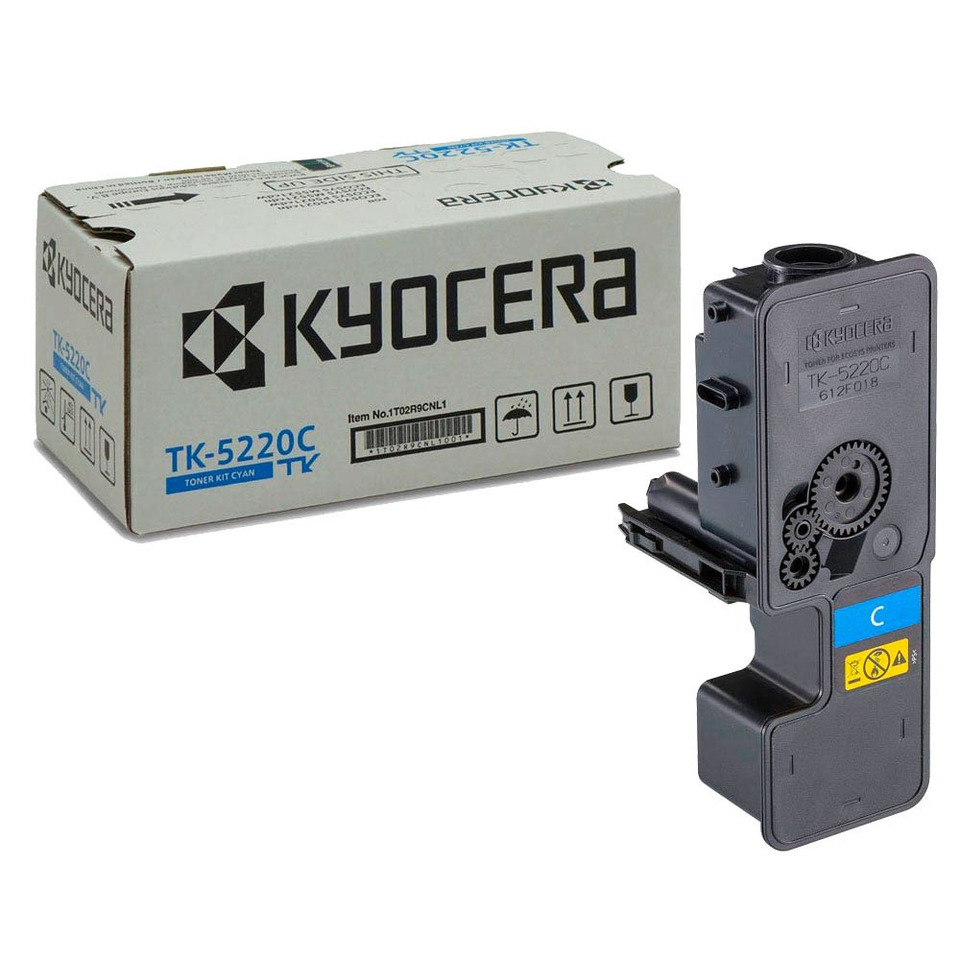 Original Kyocera Toner-Kit cyan (02R9CNL1,1T02R9CNL1,2R9CNL1,TK-5220C)