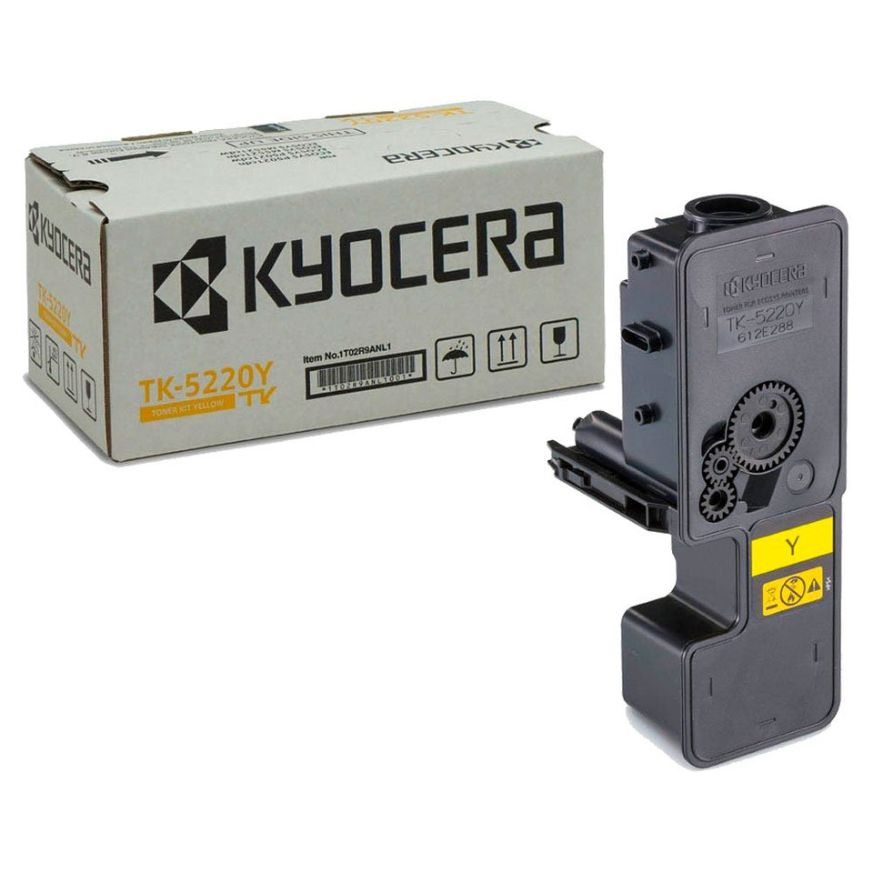 Original Kyocera Toner-Kit gelb (02R9ANL1,1T02R9ANL1,2R9ANL1,TK-5220Y)